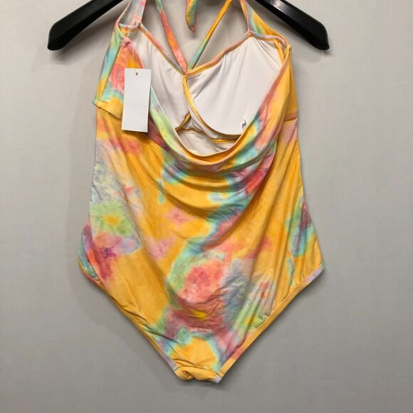 New Meet Curve Tie-Dye One Piece Swimsuit XXXL - Picture 12 of 12